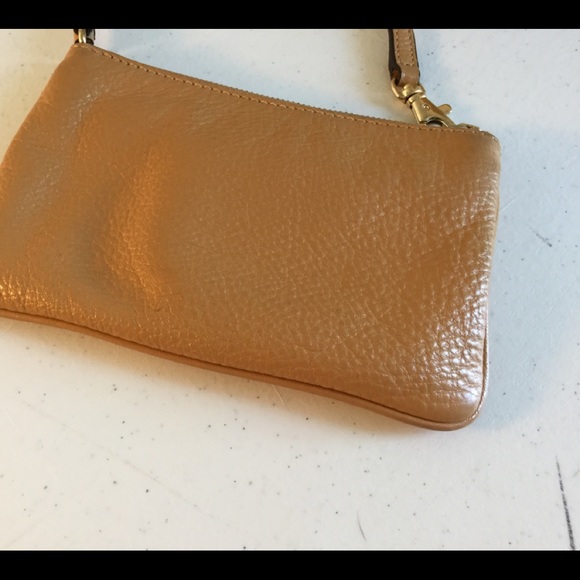 ❤️SOLD❤️MICHAEL KORS Tan Leather Bag Small handbag - Picture 5 of 7